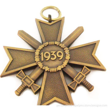 Custom Antique Metal Pin Badges With Germany Metal World War Ii 1939
